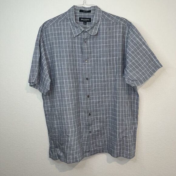 brandini dress shirts BRANDINI Korean Men's Button Down Shirt Size